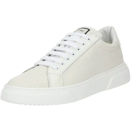 Valentino Shoes Niske tenisice boja pijeska / crna / vuneno bijela