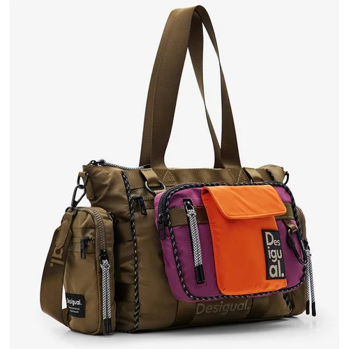 Desigual Modularis Originale Bohol Torbica Zelena