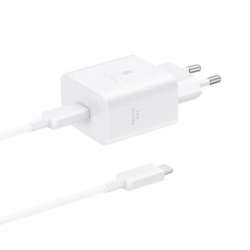 Samsung 45W brzi punjač + kabl Type-C ( EP-T4511 ) bela Slike