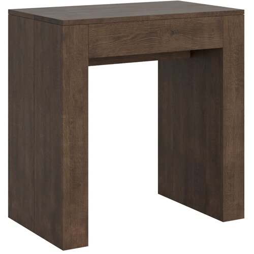 Ityhome 78 x 80 konzolna miza rjava, (20847572) Slike