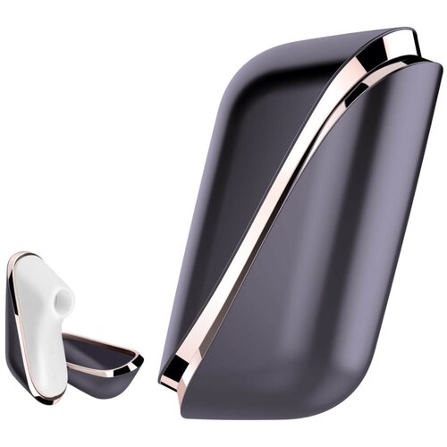 Satisfyer Traveler - putujući stimulator klitorisa na baterije (crno-bijeli) Cijene