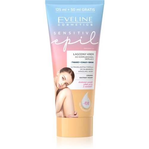 Eveline Cosmetics Sensitive Epil depilacijska krema za telo 175 ml Cene