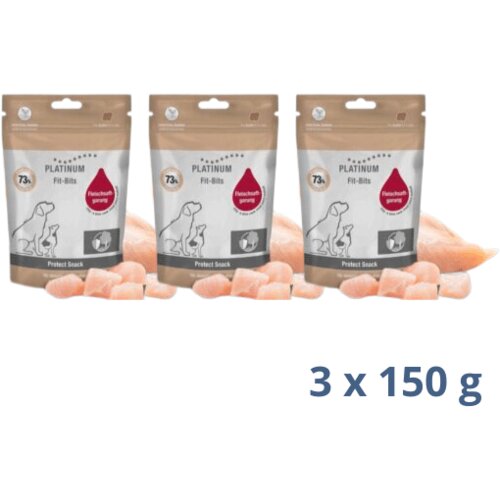 Platinum fit - Bit Protect Mix 3 x 150 g - 450 g Slike