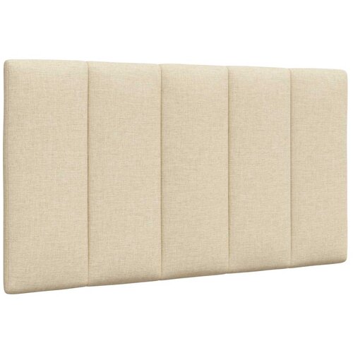 vidaXL Vzglavna stranica krem 80 cm blago Cene