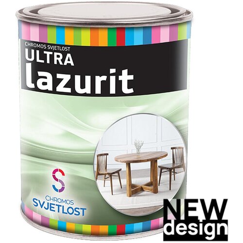 CHROMOS SVJETLOST lazura za drvo lazurit bor, 0,75 l Cene
