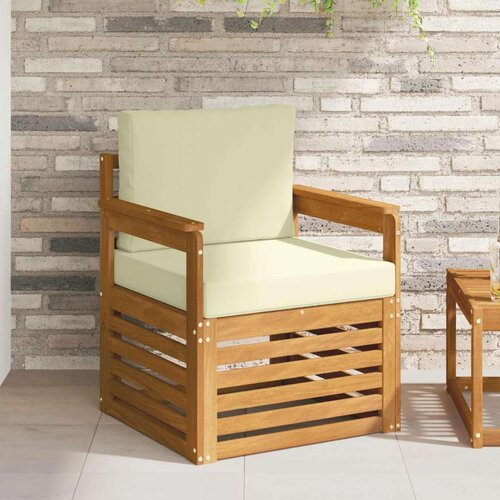  Set vanjskih sofa s jastukom Prirodna 71 x 63 x 73 cm Cene