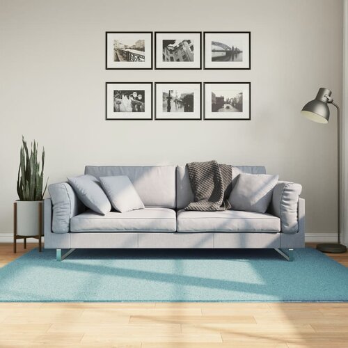 vidaXL Preproga OVIEDO s kratkimi vlakni zelena 140x200 cm Cene