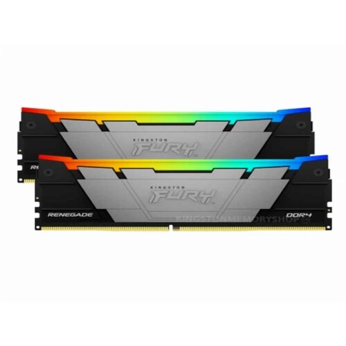 Kingston Memorija 64GB(2x32GB)/DIMM/DDR4/3200MHz/CL16/FURY Renegade RGB Cene