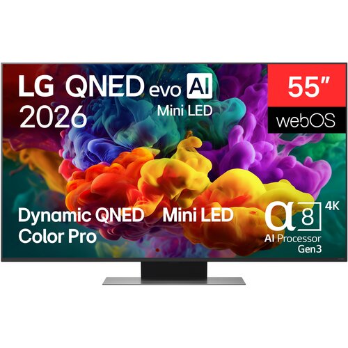 LG predstavlja MiniLED AI 55QNED86B6B cm UHD 139 (55"). Cene