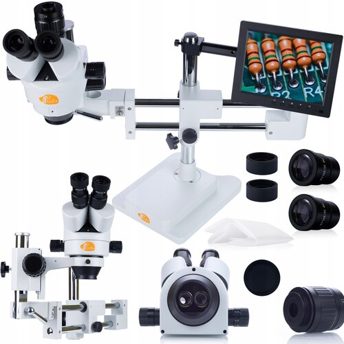 Rosfix STEREOSKOPSKI TRINOKULARNI MIKROSKOP NA PORTALU JUPITER PRO MSJP-T-SDMS1+SLIKALNIK 8"+DRŽALO ZA SLIKALNIK, (21739103) Cene