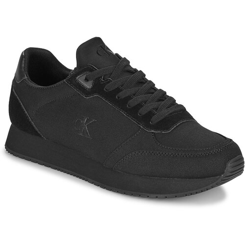 Calvin Klein Jeans RUNNER SOCK LACEUP MG CANVAS Crna Slike