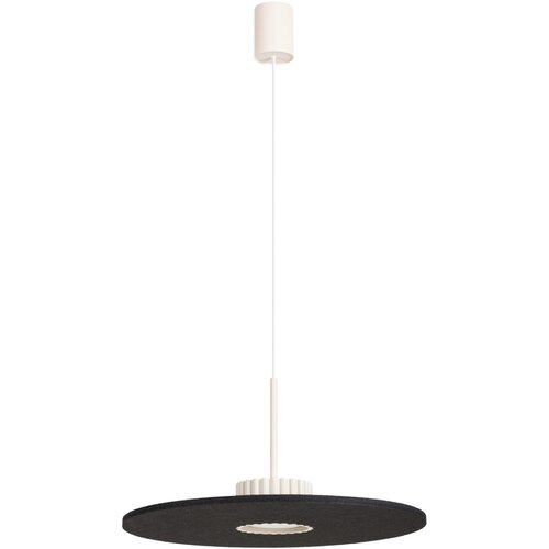 Sollux Lighting Viseča svetilka OVO 1 beżowa/czarna filc Gx53, (5000283089) Cene