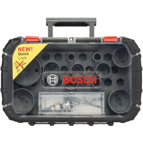 Bosch 11-delni set testera za otvore HSS-bimetal za električare 22; 29; 35; 44; 51; 65 mm (2608580886) Slike