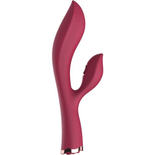 RayTech Rose - Vodoodporni vibrator z rogom za polnjenje (rdeč) Cene