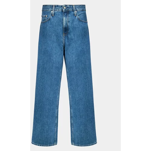 Calvin Klein Jeans Jeans hlače J30J323895 Modra Loose Fit