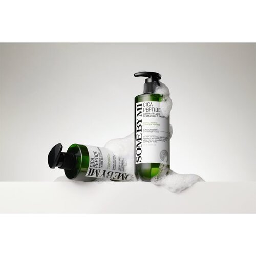 SOMEBYMI Cica Peptide Derma Scalp Shampoo krepilni &amp;scaron;ampon proti izpadanju las s pomirjajočim učinkom 285 ml Slike