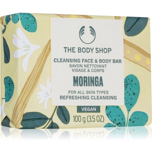 The Body Shop Moringa trdo milo za obraz in telo 100 g Cene