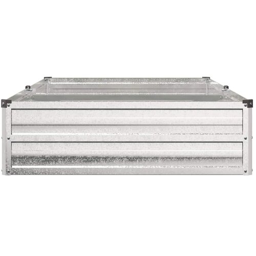  Povi&scaron;eni vrtni krevet Srebrna 160 x 80 x 24 cm cinkani - 160 x 80 x 24 cm Pocinčani čelik Cijene
