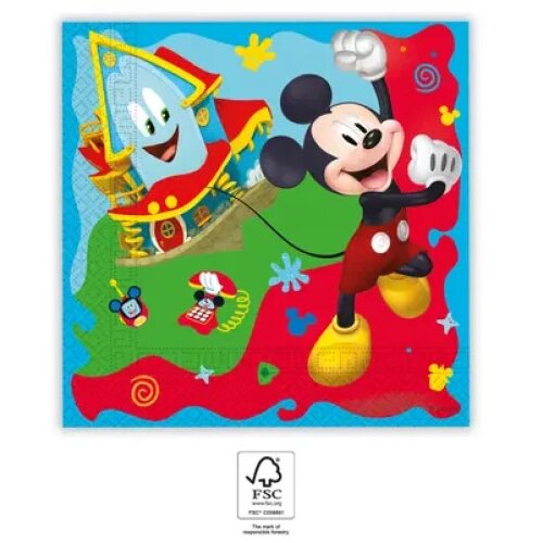 Mickey Mouse rock party salvete 1/20 kom ( PS93824 ) Slike