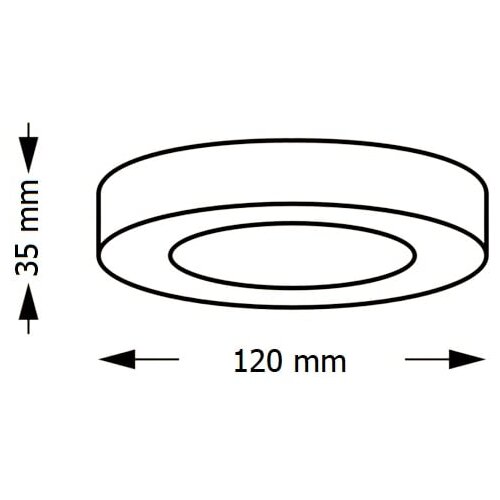 Bb Link led panel n/z KNC5-06W 4000K Cene