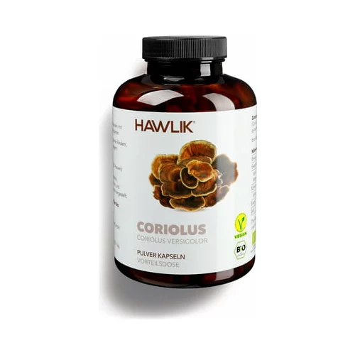 Hawlik bio Coriolus v prahu - kapsule - 250 kaps.