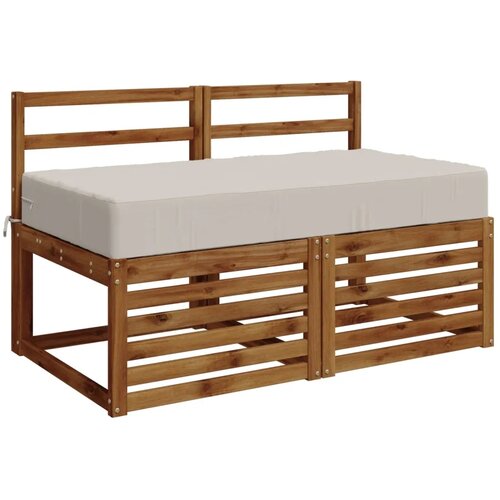  Jastuk za sjedalo SOEST 100% poliester Bijela 120 x 80 x 15 cm - Bijela 120 x 80 x 15 cm Melange Slike