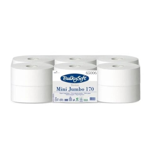 BulkySoft Premium Mini Jumbo toalet papir 170m 2sl (12 rolni) ( 532-C65006E10 ) Cene