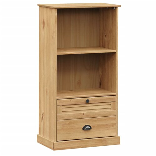Maison Chic Knjižna omara - Knjižni regal VIGO 60x35x114,5 cm trdna borovina, (21723280) Cene