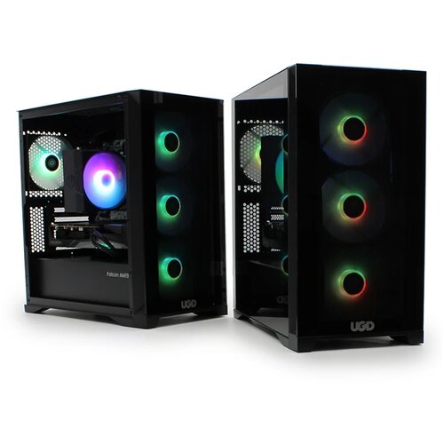 UGD Kući&scaron;te, Ryzen 7 7800X3D/B650/32GB DDR5/1TB M.2/RTX 4070/850W/Falcon AM19, Crno Cene