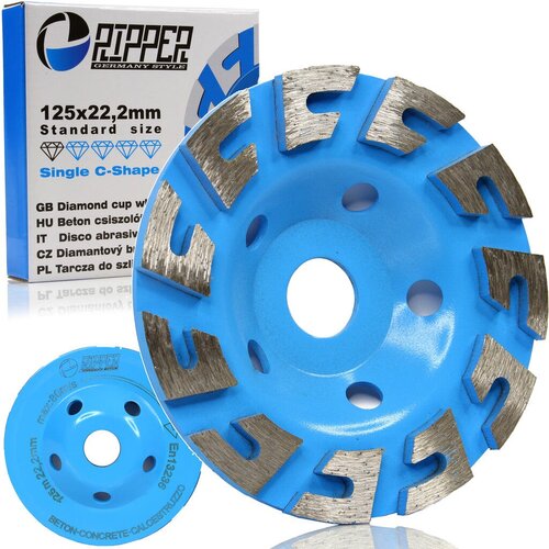  Dijamantna segmentna ploča za brušenje betona single C 125x22.2mm Cijene