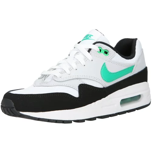 Nike Sportswear Tenisice 'Air Max 1' zelena / crna / bijela