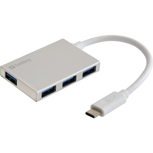 Sandberg Pretvornik USB-C na 4xUSB 3.0 hub Cene