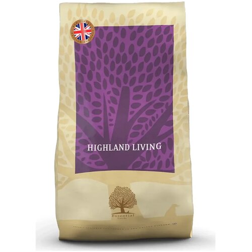 Essential Highland Living granule za pse malih rasa, ćuretina i govedina, bez žitarica 2.5 kg Slike