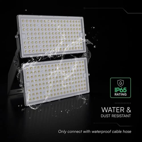  LED reflektor LED/500W/230V 4000K IP65 siva Slike