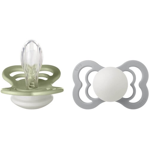 Bibs ortodontska duda supreme silicone night sage & cloud Cijene