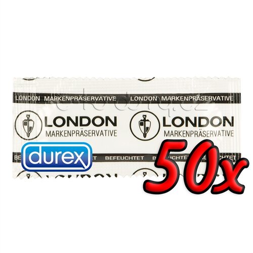 Durex London Wet 50 pack Cene