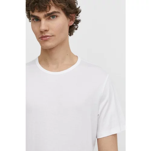 THEORY Bombažna kratka majica moški, bela barva