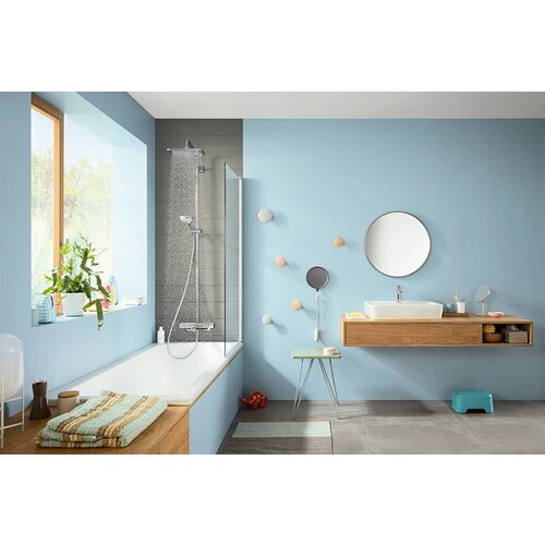 Hansgrohe enoročna armatura za umivalnik Talis E 110 z zgornjim delom sifona (71711000) Slike