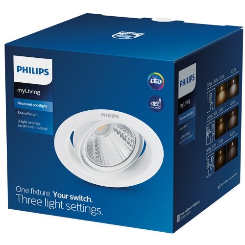Philips 59556/31/E3 - LED prigu&amp;scaron;iva ugradna svetiljka POMERON LED/7W/230V Slike