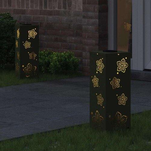  Solarna LED svjetlost za stazu 2 pcs Maslinasto zelena Slike