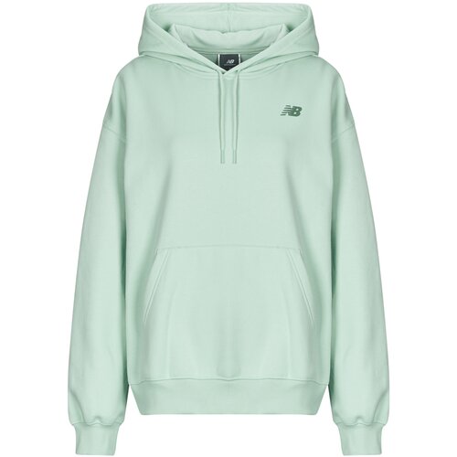 New Balance Puloverji Athletics Club OH Hoodie Zelena Slike