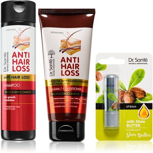 Dr. Sant&amp;eacute; Anti Hair Loss ekonomično pakiranje Slike