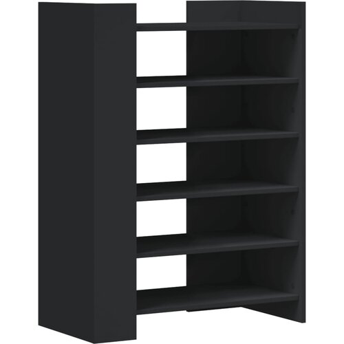  za cipele crni 74,5x37,5x100 cm od konstruiranog drva Slike