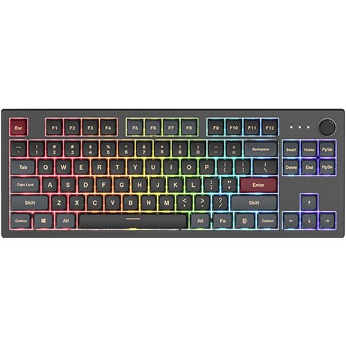 MONTECH MKey TKL keyboard Gaming USB Burgundy, Dark Grey Cijene