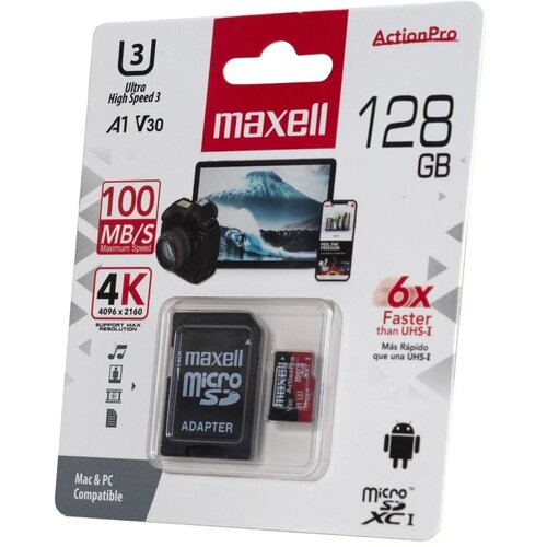 Maxell Micro SDXC 128GB UHS-3 W Cene