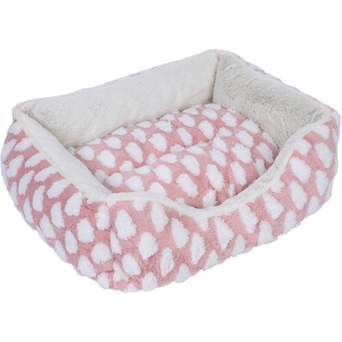 zooplus Basics meki krevet Fluffy - Ružičaste boje Cijene