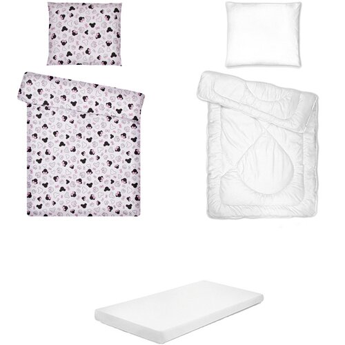  Posteljina set 5 elemenata za krevet 160x80 cm uzorak-32 Slike