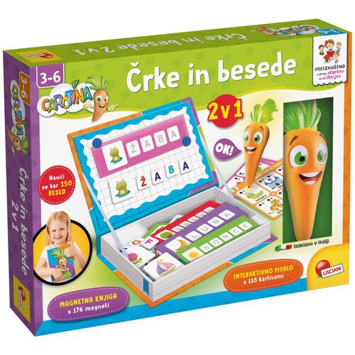 Lisciani Črke in besede 2 v 1 SLO Cene