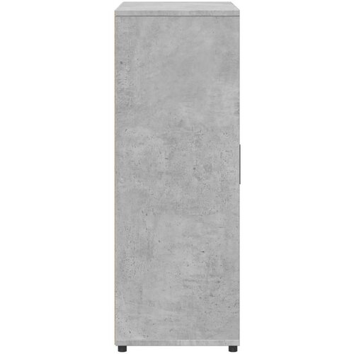 vidaXL Komoda betonsko siva 60x31x84 cm inženirski les Cene