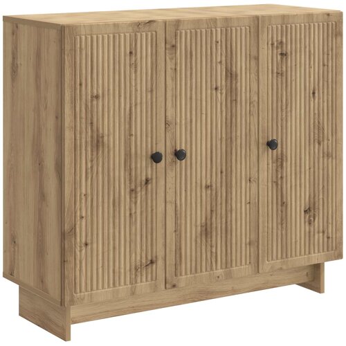 vidaXL Strani &scaron;al Artisan hrast 89 x 34,5 x 80 cm Inženirski les, (5000217952) Cene